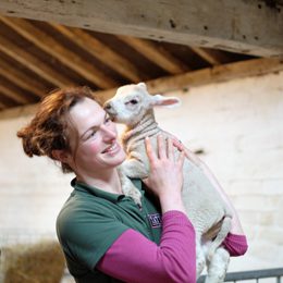Elly Edwards Farm Assitant Lambing Week
