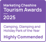 Camping Glamping OTY Commended Purple